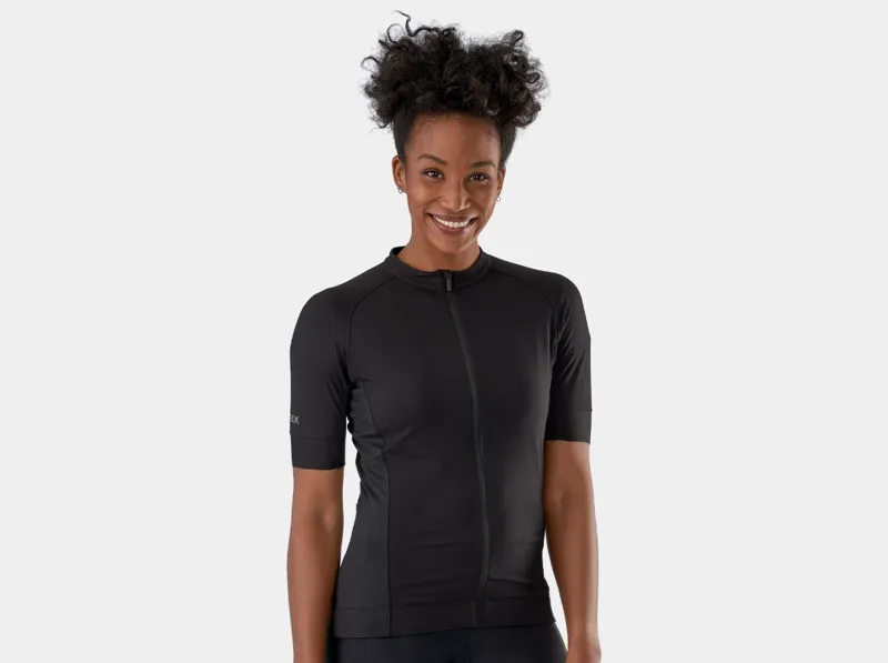 Trek Circuit Women's Cycling Short Sleeve Jersey in Black